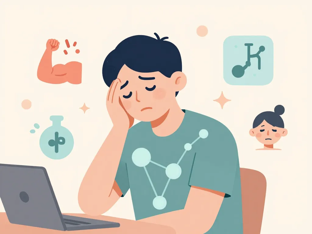 carence vitamine d et stress illustration symptômes et signaux