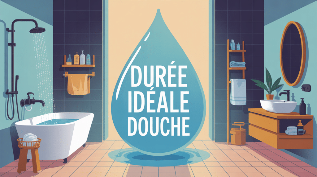 combien de temps dure une douche image salle de bain contemporaine