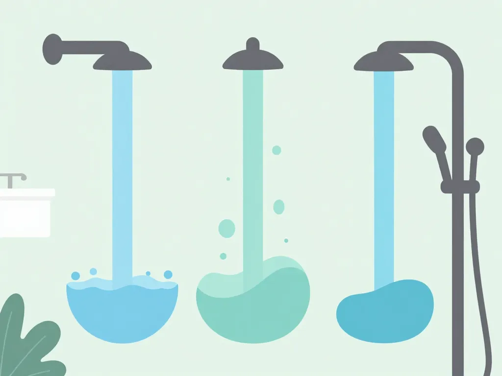 combien de temps dure une douche visuel consommation eau énergie