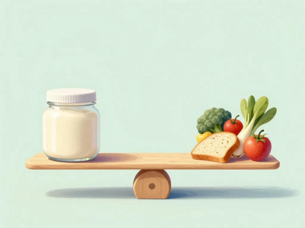 creme hyperproteinee personne agee equilibre alimentaire avec repas