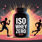 iso whey zero black pot protéine illustration