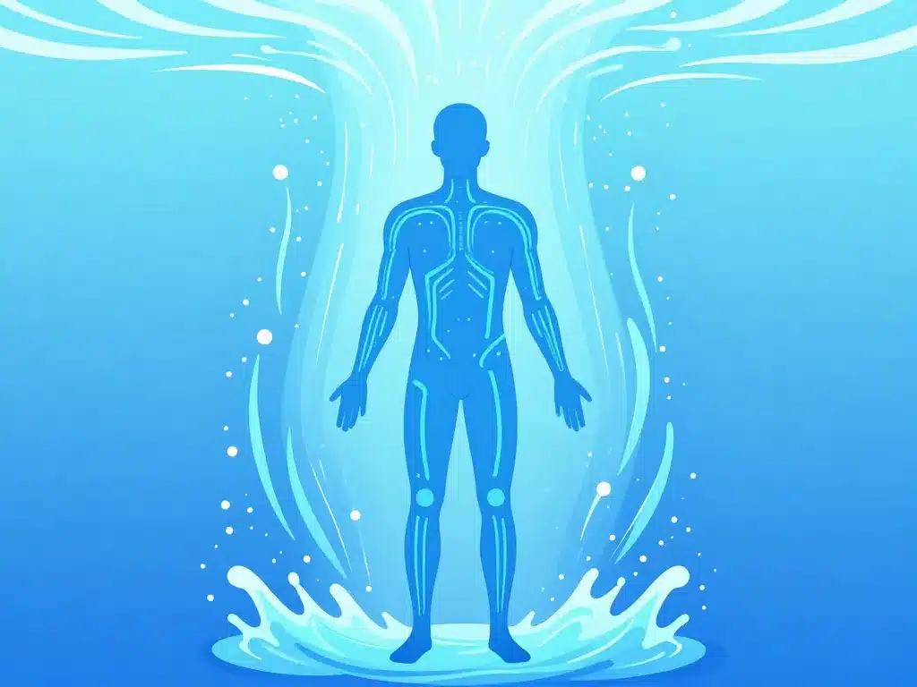 diagramme les 10 bienfaits de la douche froide effets corporels