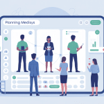 planning medisys organisation médico social illustration