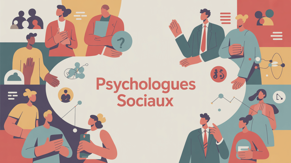 psychologues sociaux illustration influence contexte social