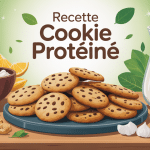 Assortiment de cookies protéinés maison avec ingrédients naturels