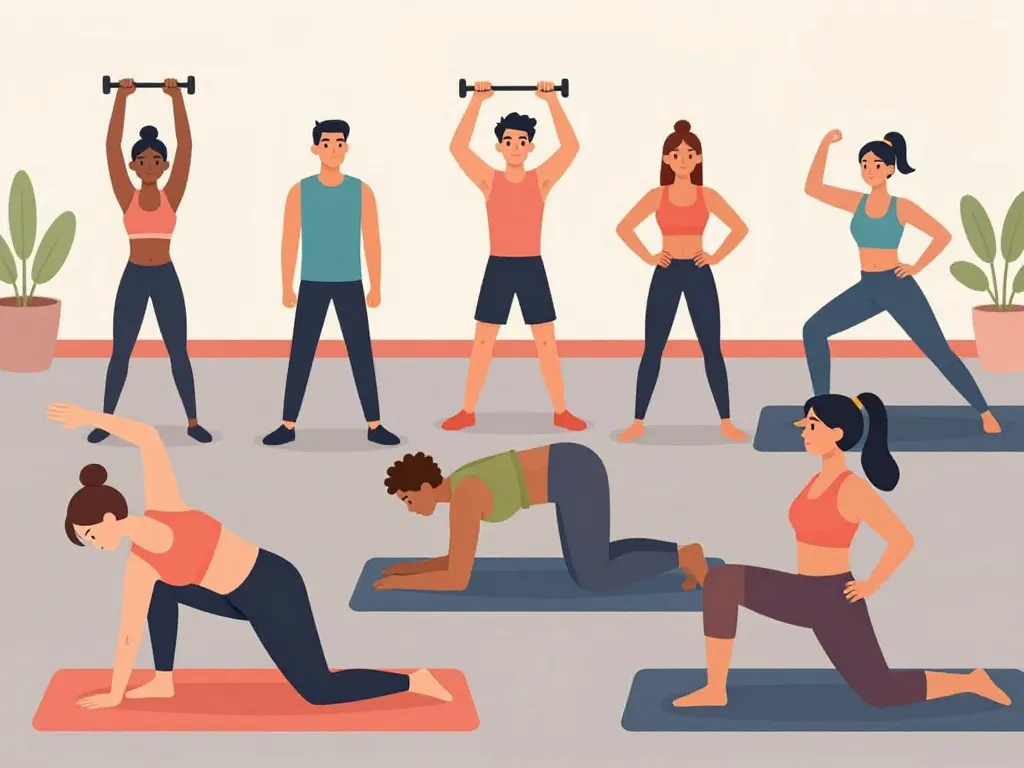 split muscu exercices équilibrés groupe musculaire