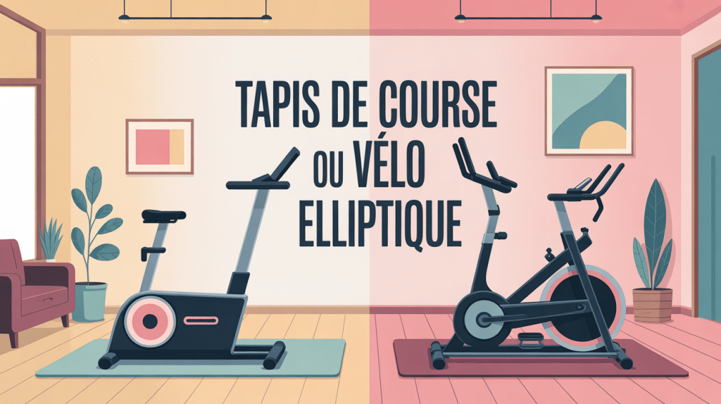 Comparatif tapis de course ou velo elliptique pour le fitness à domicile
