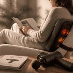 appareil de massage pour le dos sur fauteuil