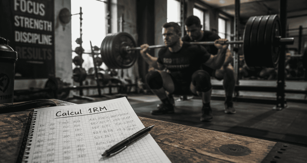 calcul 1rm squat musculation