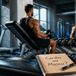 cardio avant apres muscu homme femme salle