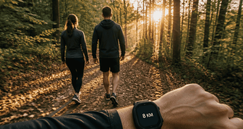 combien de km par jour pour maigrir marche sportive 8 km