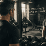 homme miroir fonte musculaire et perte de poids