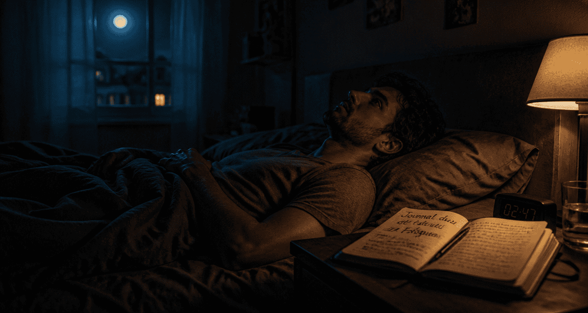 hémochromatose et sommeil homme allongé insomnie