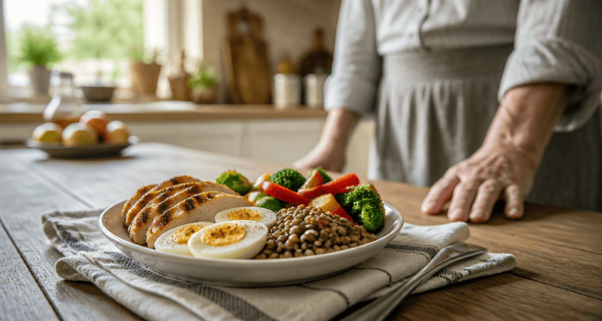 maladie liee au manque de proteines repas senior
