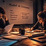 Deux collègues illustrant les mindsets de croissance