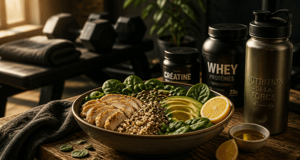 nutrition de la force power bowl sportif cuisine