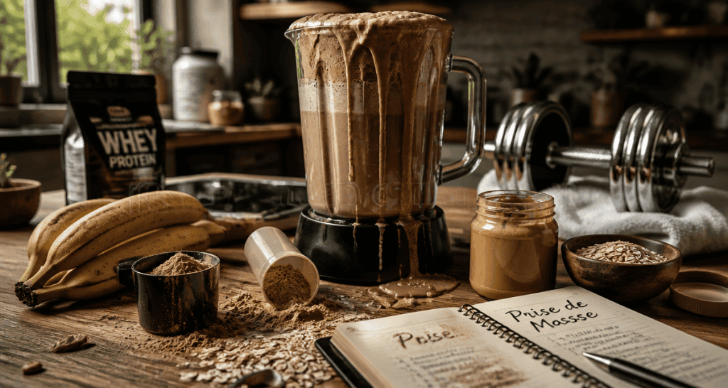 optimum nutrition serious mass smoothie chocolat cuisine