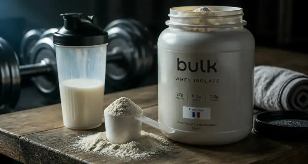 bulk isolate whey protein pot shaker