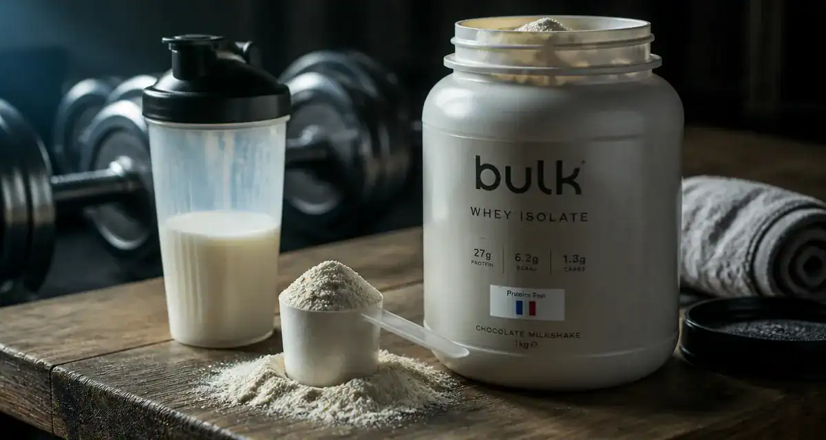 bulk isolate whey protein pot shaker