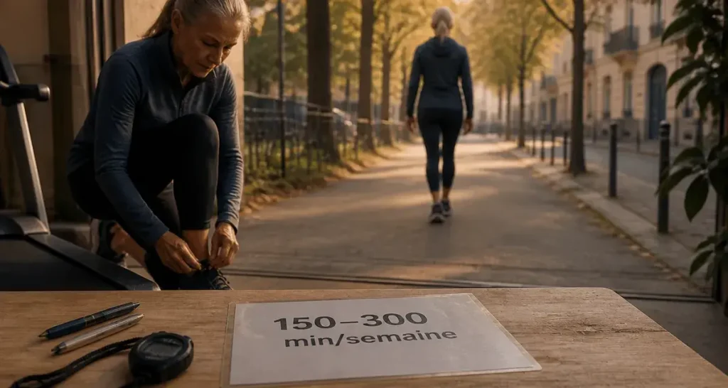 Combien d heures de sport par semaine apres 60 ans : 150 minutes/semaine pour l’autonomie