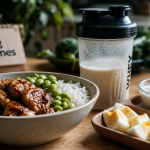 Comment manger 150 g de protéine par jour : bol poulet, whey et œufs