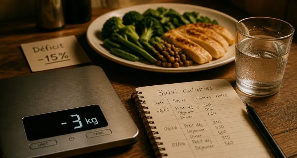 Comment perdre 3 kg : déficit calorique et gestion du sodium pour perdre du poids