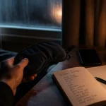 comment s endormir vite quand on est pas fatigue : masque de nuit et brain dump pour calmer l’hyperéveil
