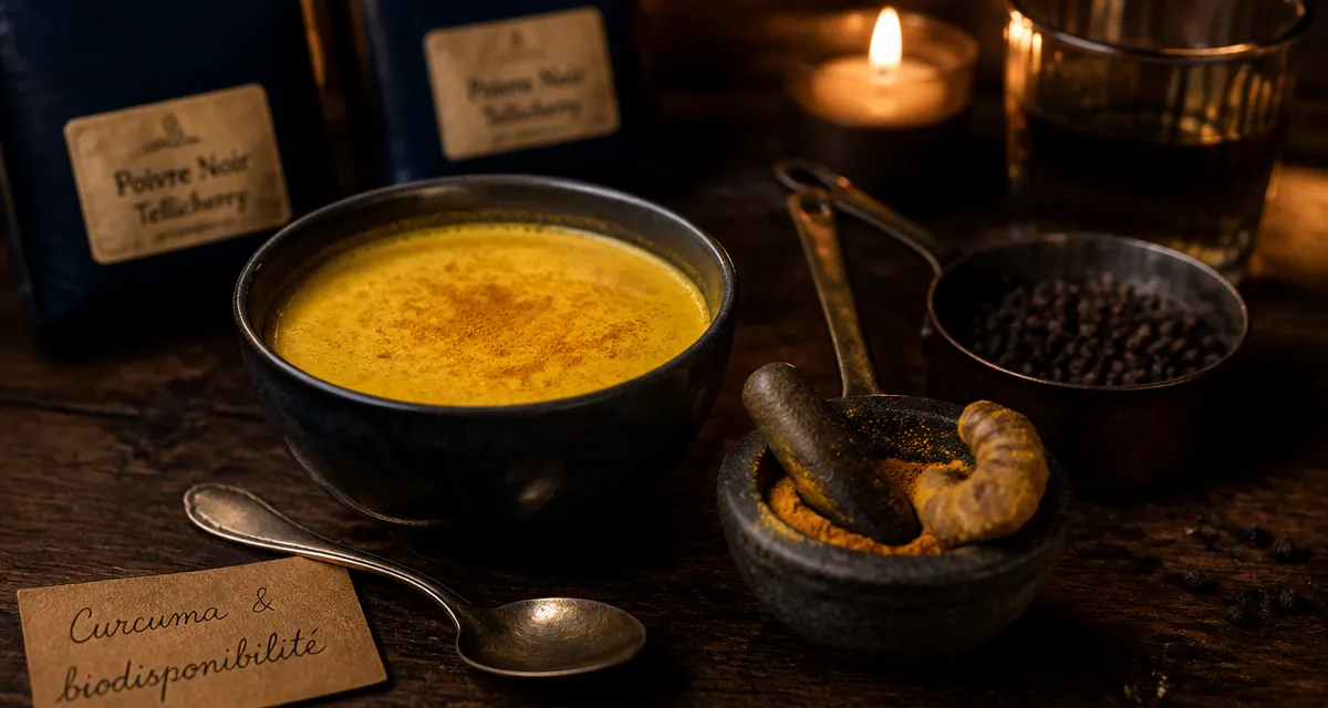 Curcuma et perte de poids : lait d’or au curcuma