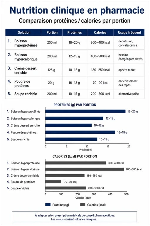 Comparatif des apports nutritionnels des protéines pour grossir disponibles en pharmacie