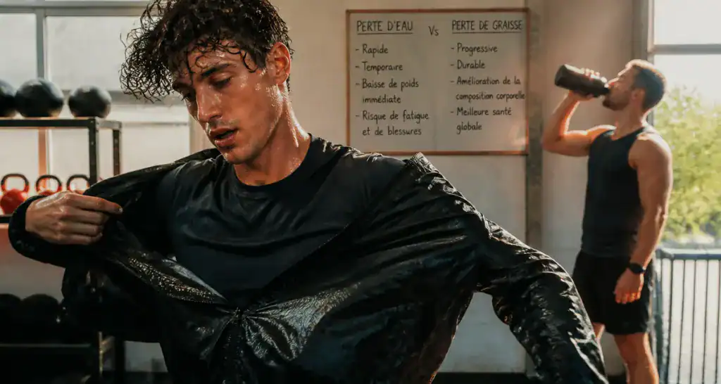 est ce que transpirer fait maigrir coureur sueur salle de sport