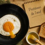 Oeufs au plat proteines : jaune coulant et blanc coagulé, conseils cuisson