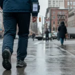 Podomètre 10000 pas par jour pour perte de poids, marche urbaine