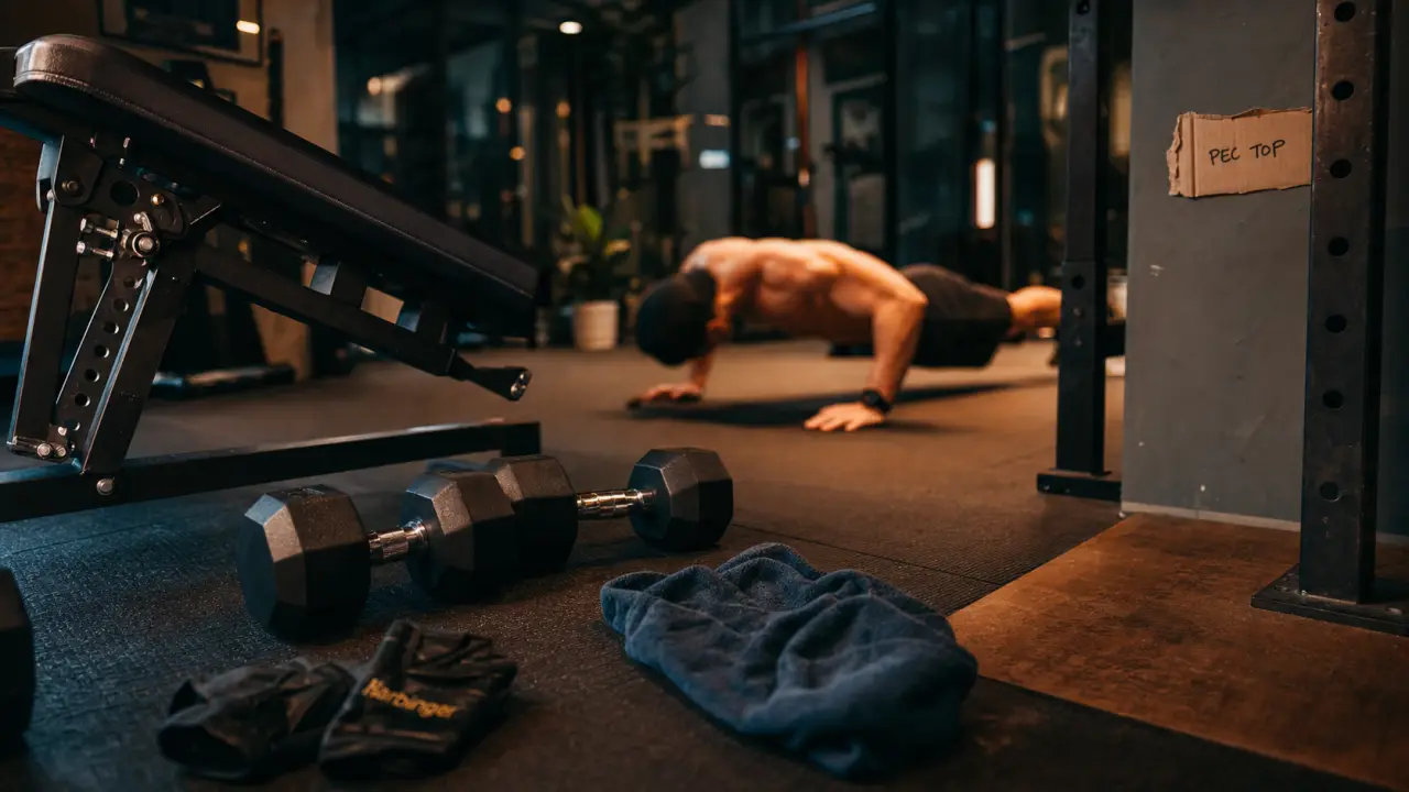 Exercice pectoraux : 5 exercices en 30 minutes