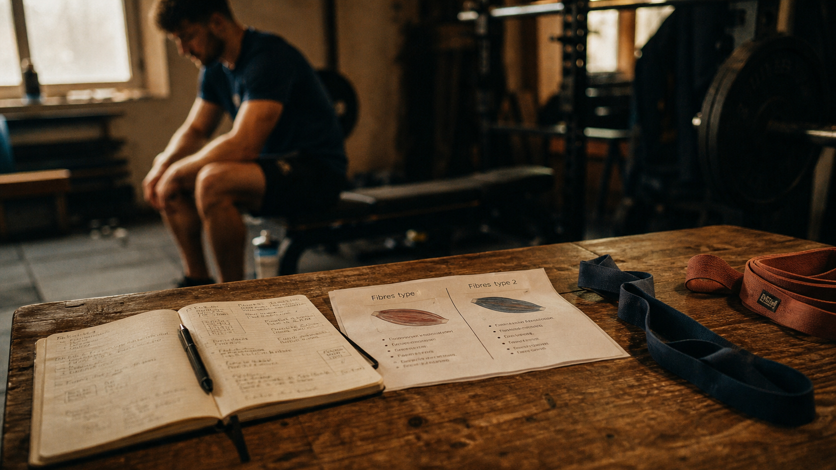 Fibres musculaires type 1 et 2, endurance et puissance, entraînement sport
