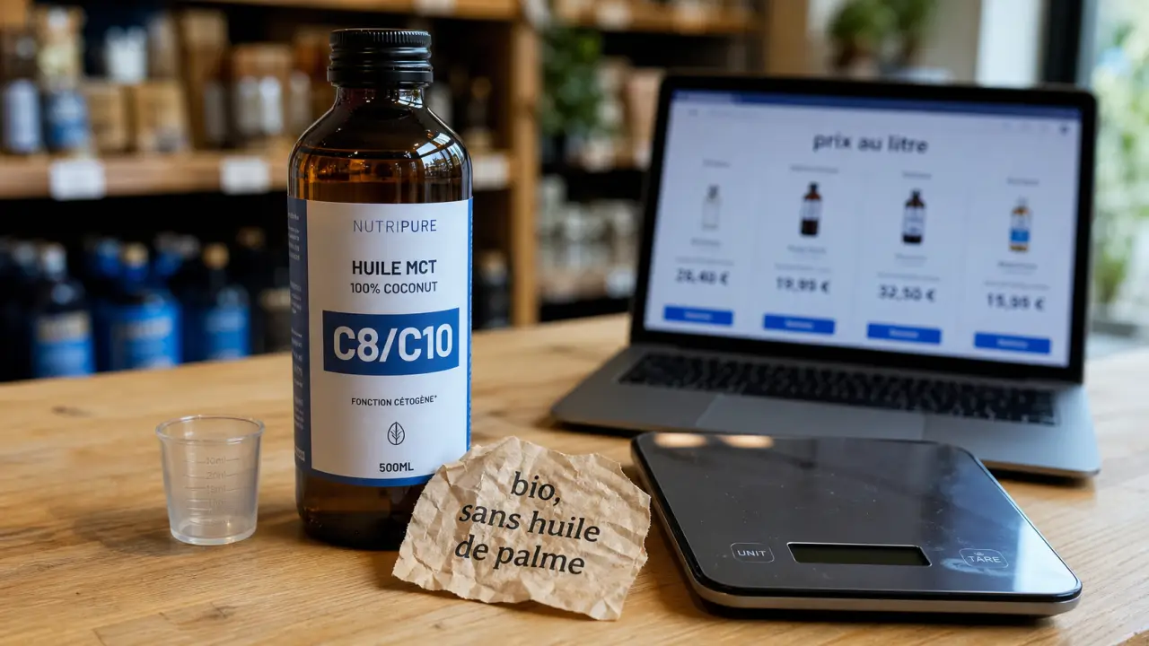 Huile MCT ou acheter : C8, C10 et bio