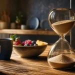 Jeûne intermittent 16/8 : fenêtre horaire, sablier