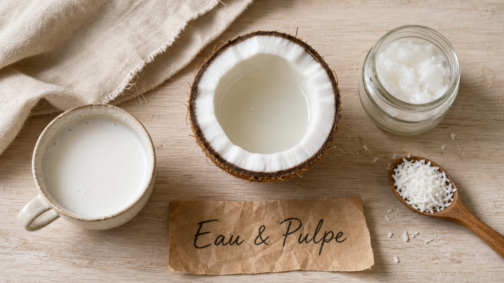 Les bienfaits de la noix de coco : eau, chair, lait et huile (photo)