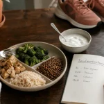 Résistance à l'insuline perte de poids : assiette équilibrée et glycémie stable