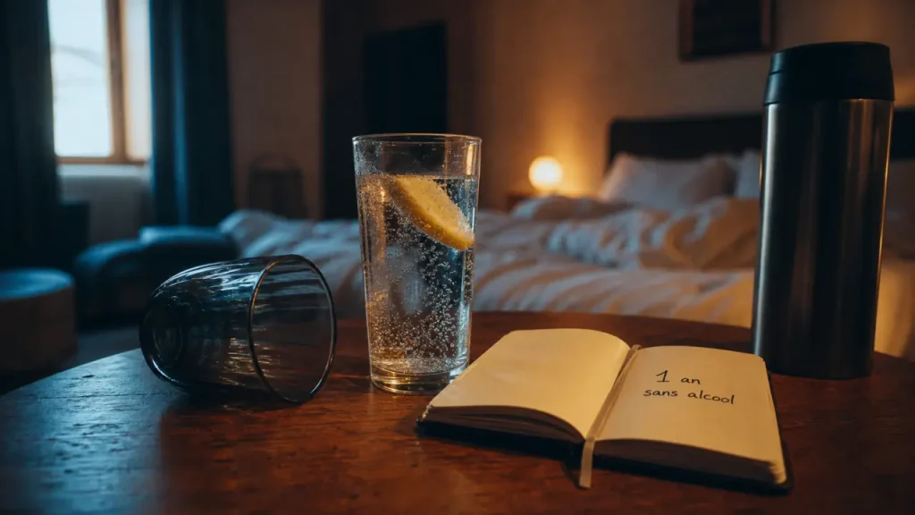 Un an sans alcool : ce qui change vraiment pour le corps, le sommeil et la vie sociale