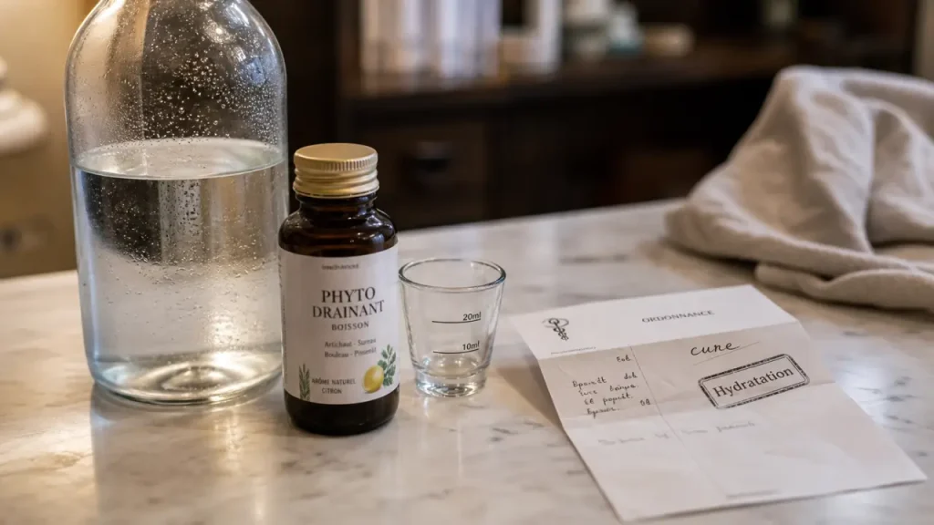 Boisson drainante en pharmacie : comment choisir le draineur adapté à vos besoins ?