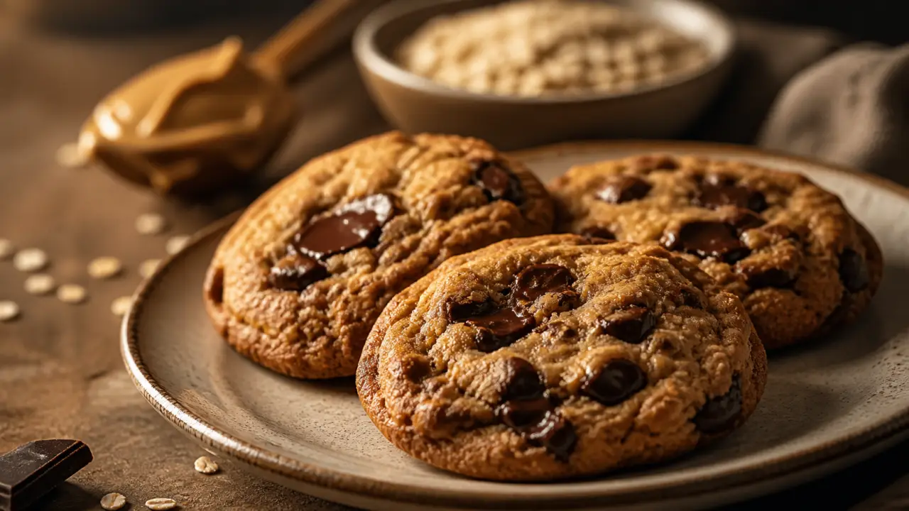Cookie protéiné moelleux à 180°C