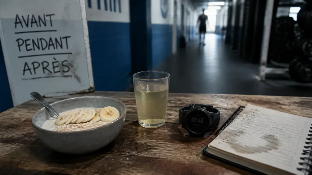 Nutrition des sportifs : manger au bon moment pour performer sans gêner digestion et récupération