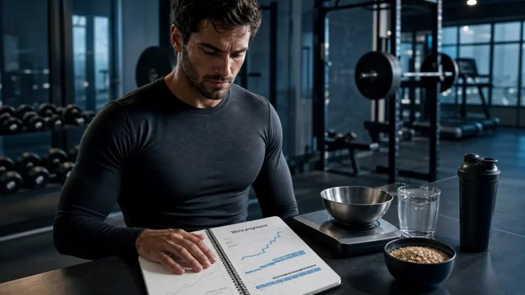 Physique sec : sécher sans perdre de muscle grâce au déficit calorique, aux protéines et au cardio