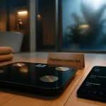 Balance connecte et impédancemètre BIA pour analyse technique