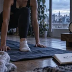 Sport le matin sur tapis, routine d’exercices