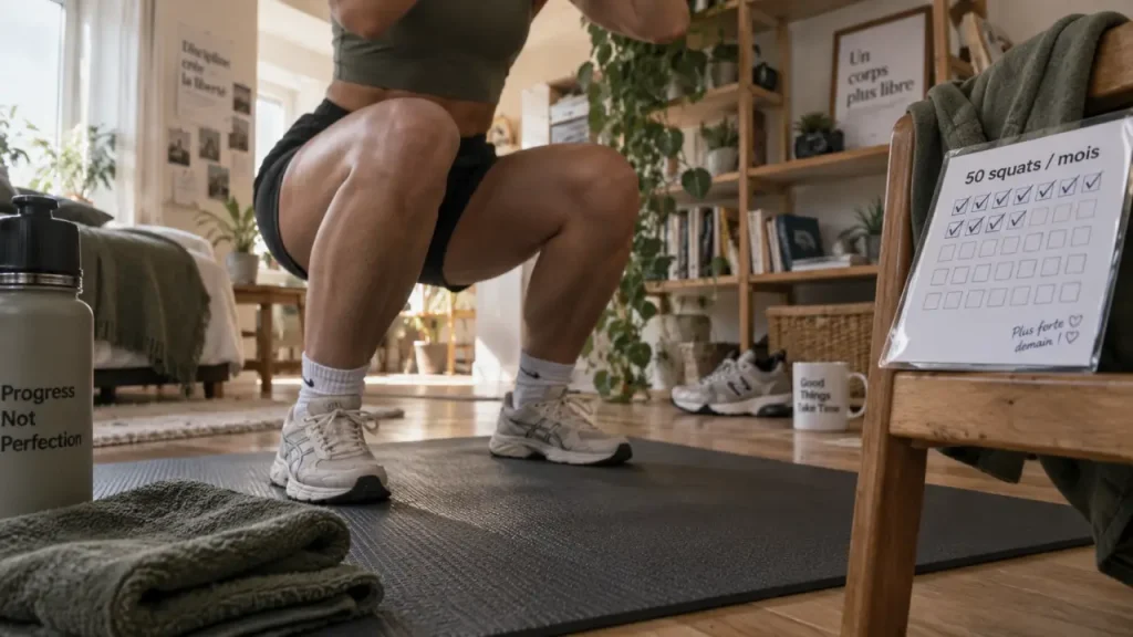 50 squats par jour : ce que 30 jours changent vraiment