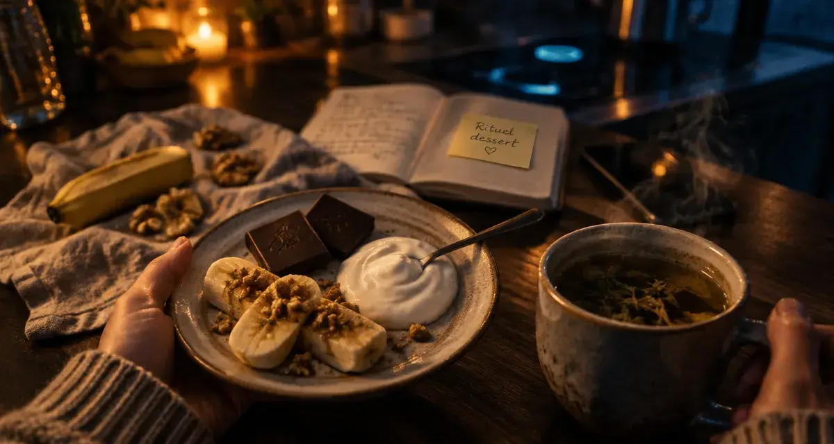 Envie de sucre le soir : chocolat noir, tisane et fatigue nocturne