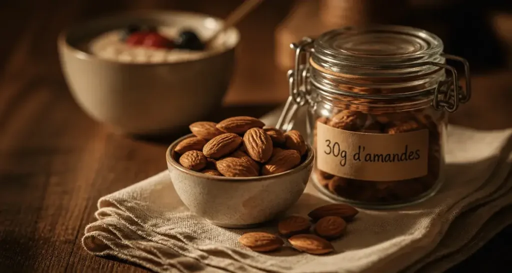Amandes et santé : bienfaits réels, portions idéales et précautions essentielles
